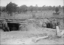 American University Training Camp - Misc. Views, 1917. Creator: Harris & Ewing