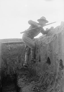 American University Training Camp - Misc. Views, 1917. Creator: Harris & Ewing