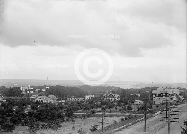 American University, Washington, DC - Air Views, 1914. Creator: Harris & Ewing.