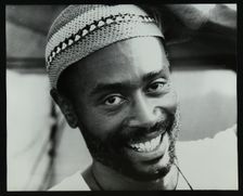 American vocalist Bobby McFerrin at the Bracknell Jazz Festival, 1983. Creator: Denis Williams