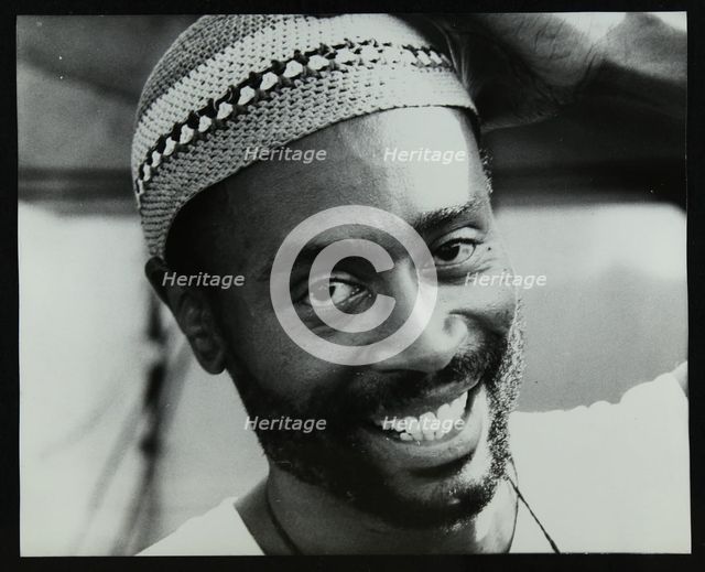 American vocalist Bobby McFerrin at the Bracknell Jazz Festival, 1983. Creator: Denis Williams.