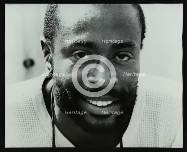 American vocalist Bobby McFerrin at the Bracknell Jazz Festival, 1983. Creator: Denis Williams.