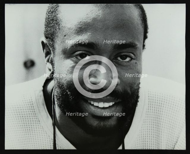 American vocalist Bobby McFerrin at the Bracknell Jazz Festival, 1983. Creator: Denis Williams.