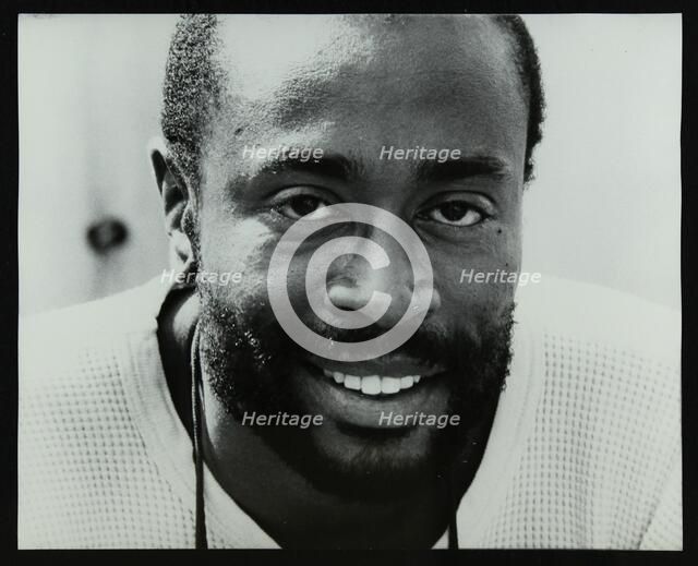 American vocalist Bobby McFerrin at the Bracknell Jazz Festival, 1983. Artist: Denis Williams