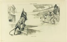 America's Tribute, from Life, 1891. Creator: Charles Dana Gibson