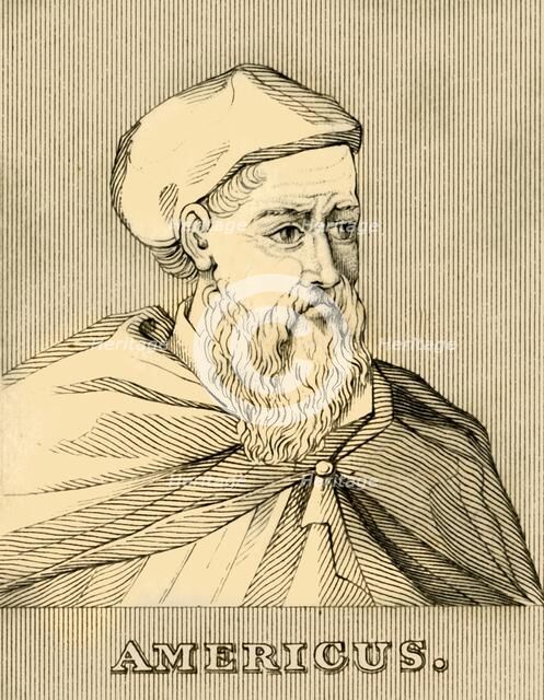 'Americus', (1454-1512), 1830. Creator: Unknown.