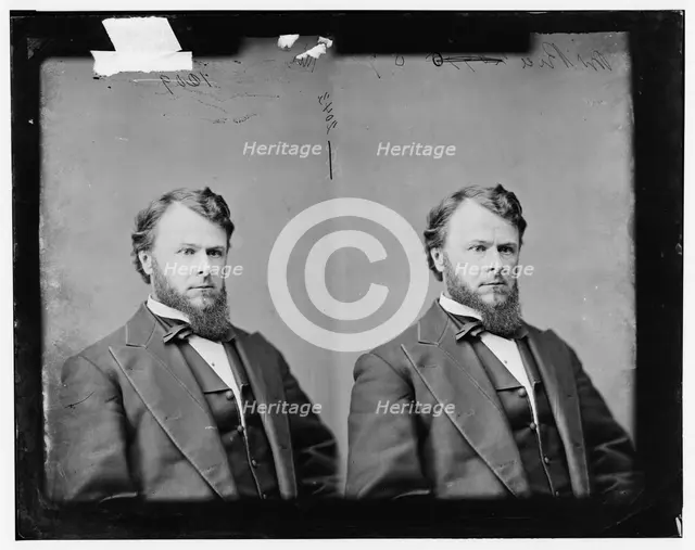 Americus V. Rice of Ohio, 1865-1880. Creator: Unknown.