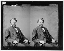 Americus V. Rice of Ohio, 1865-1880. Creator: Unknown