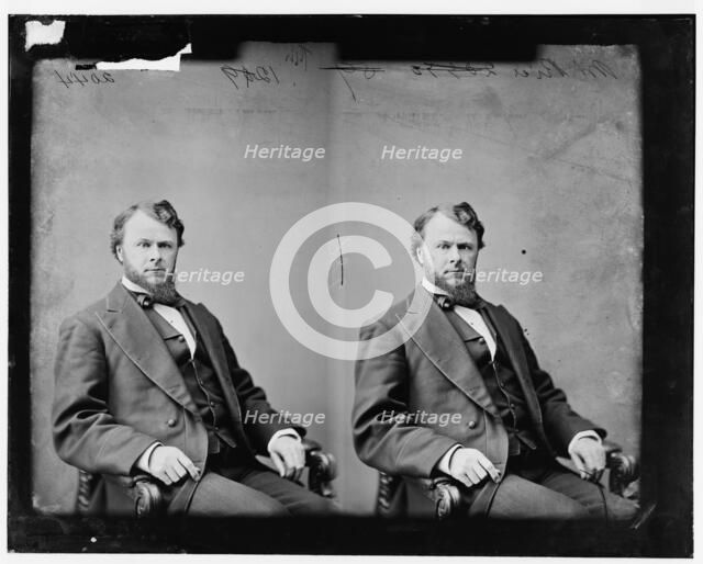 Americus V. Rice of Ohio, 1865-1880. Creator: Unknown.