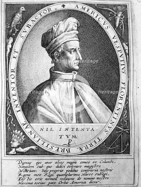 Amerigo Vespucci (1454-1512), Italian geographer and navigator.
