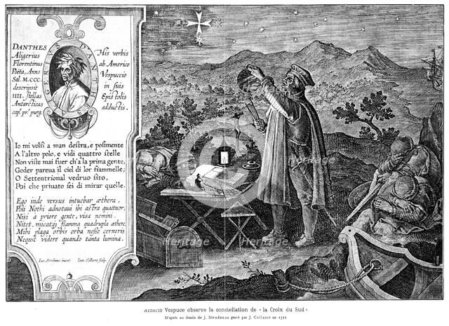 Amerigo Vespucci (1471-1512), Italian-born Spanish explorer. Artist: Unknown