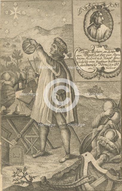 Amerigo Vespucci, 1748. Creator: Rolffsen, Franz Nikolaus (c. 1719-1802).