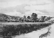 Amersham and the River Misbourne, 1904. Artist: William Monk