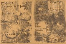 Ames solitaires, 1893. Creator: Edouard Vuillard