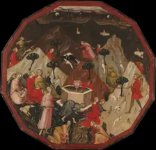 Ameto's Discovery of the Nymphs, ca. 1410. Creator: Master of 1416 (Italian, Florentine, early 15th century)