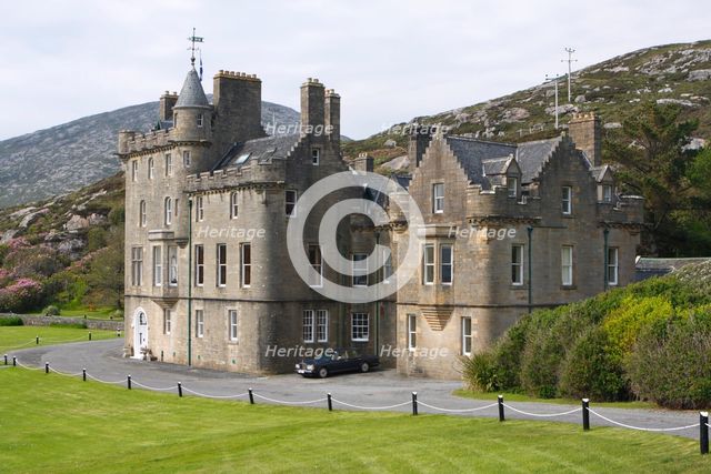 Amhuinnsuidhe Castle, Isle of Harris, Outer Hebrides, Scotland, 2009. 