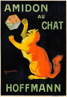 Amidon au Chat. Creator: Cappiello, Leonetto (1875-1942)