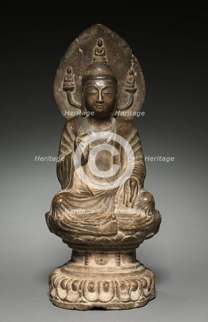 Amida Buddha, 581-618. Creator: Unknown.