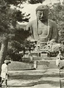 Amida, The Buddha 1910. Creator: Herbert Ponting