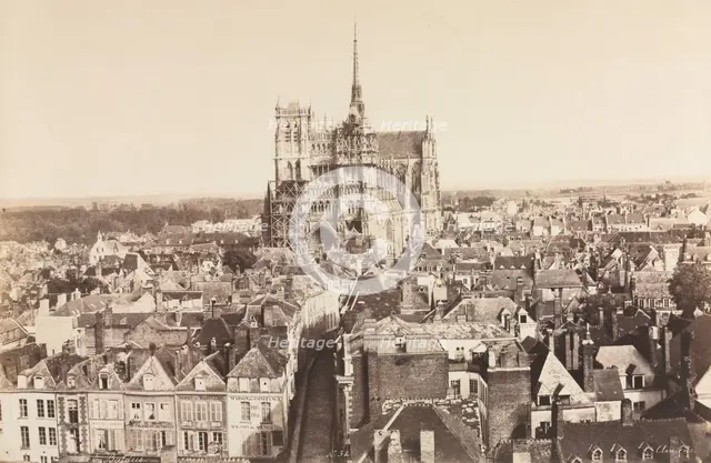 Amiens, 1855. Creator: Édouard Baldus (French, 1813-1889).