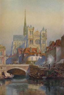 Amiens Cathedral c1903, (1938). Artist: Richard Henry Wright