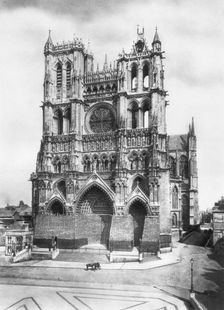 Amiens Cathedral, Picardy, France, 1918