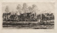 Amiens, the Banks of the Somme, 1907. Creator: Auguste Louis Lepère (French, 1849-1918)