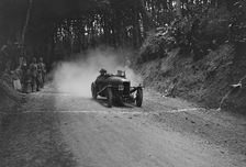 Amilcar taking part in a motoring trial, c1930s. Artist: Bill Brunell