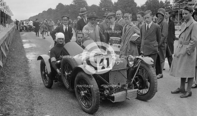 Amilcar of Goldie Gardner at the Irish Grand Prix, Phoenix Park, Dublin, 1930. Artist: Bill Brunell.