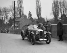 Amilcar Standard Sports at the Ilkley & District Motor Club Trial, Thirsk, Yorkshire, 1930s. Artist: Bill Brunell
