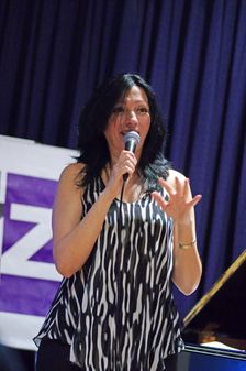Amina Figarova, Watermill Jazz Club, Dorking, Surrey, 2015. Artist: Brian O'Connor