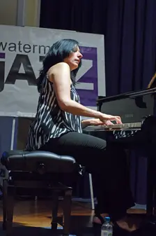 Amina Figarova, Watermill Jazz Club, Dorking, Surrey, 2015. Artist: Brian O'Connor