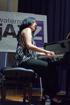 Amina Figarova, Watermill Jazz Club, Dorking, Surrey, 2015. Artist: Brian O'Connor