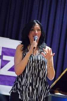 Amina Figarova, Watermill Jazz Club, Dorking, Surrey, 2015. Artist: Brian O'Connor