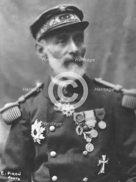 'Amiral Courrejolles', c1893. Artist: Eugene Pirou.