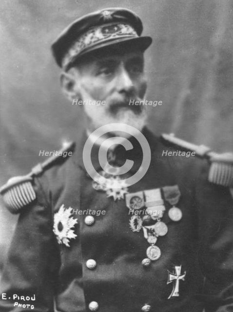 'Amiral Courrejolles', c1893. Artist: Eugene Pirou.