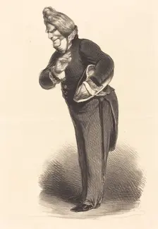 Amiral Verhuel, 1835. Creator: Honore Daumier