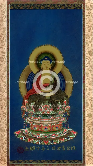 Amitabha, early 19th century (1886). Artist: Wilhelm Greve