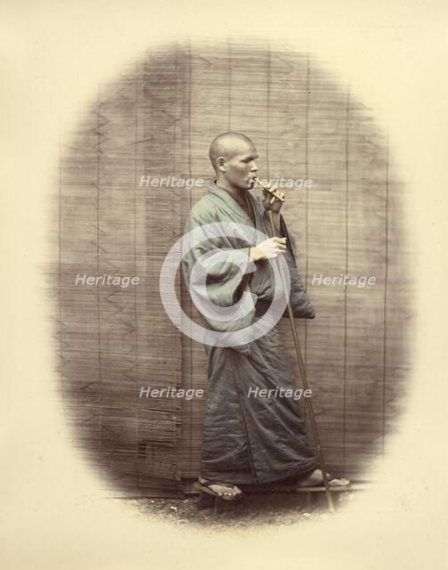 Amma, --- or Masseur, 1866-1867. Creator: Felice Beato.