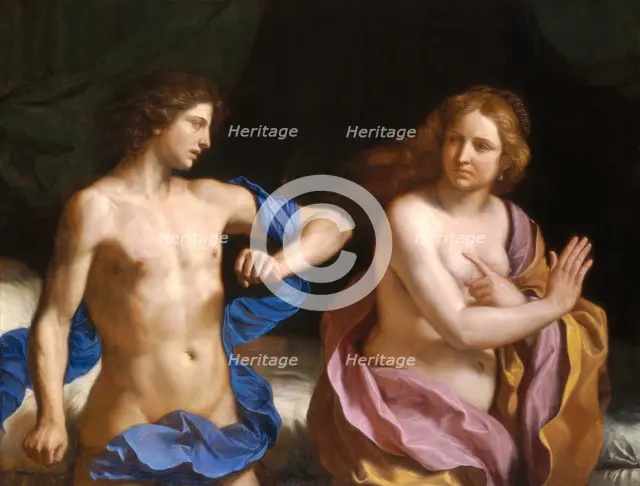 Amnon and Tamar, 1649-1650. Creator: Guercino.