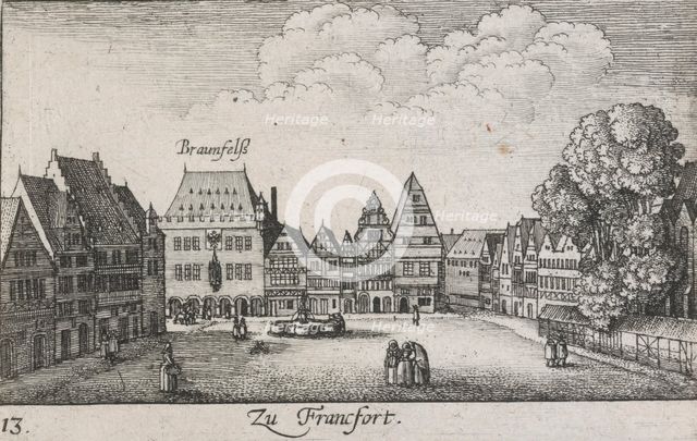 Amoenissimæ aliquot locorum ... effigies. Plate 13. Zu Francfort, 1635. Creator: Wenceslaus Hollar.