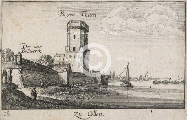 Amoenissimæ aliquot locorum ... Effigies. Plate 18. Zu Cöllen, 1635. Creator: Wenceslaus Hollar.