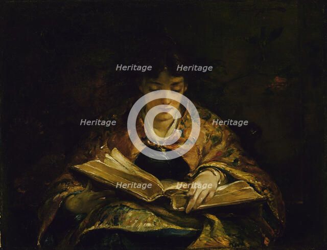 Among the Old Poets, 19th century. Creator: Walter Shirlaw.