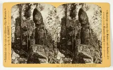 Among the Crags on Bluff beyond Head of the Dells, 1870/1908. Creator: Henry Hamilton Bennett