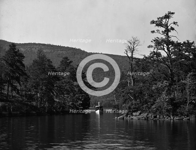 Among the Harbor Islands, Lake George, N.Y., c1904. Creator: Unknown.