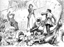 Among The Insurgents Was A Young Lady 1902