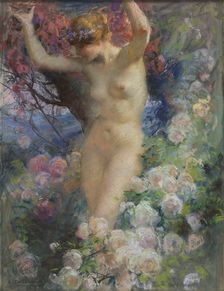 Among the roses (Parmi les roses), 1917