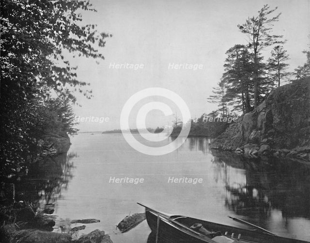 'Among the Thousand Islands of the St. Lawrence', c1897. Creator: Unknown.