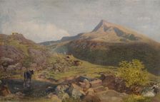 Among the Welsh Hills 19th century, (1935). Artist: Alfred William Hunt