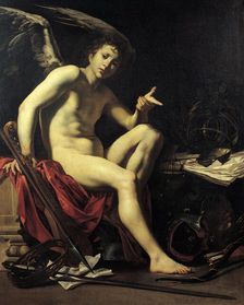Amor Victorious, 1624. Creator: Riminaldi, Orazio (1593-1630)
